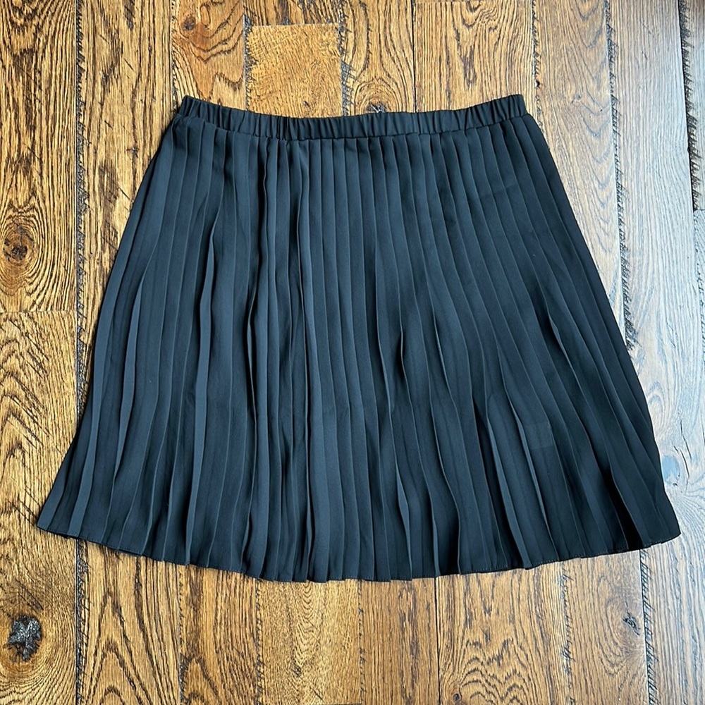 Max studio, black pleated skirt. Size small. New with tags!